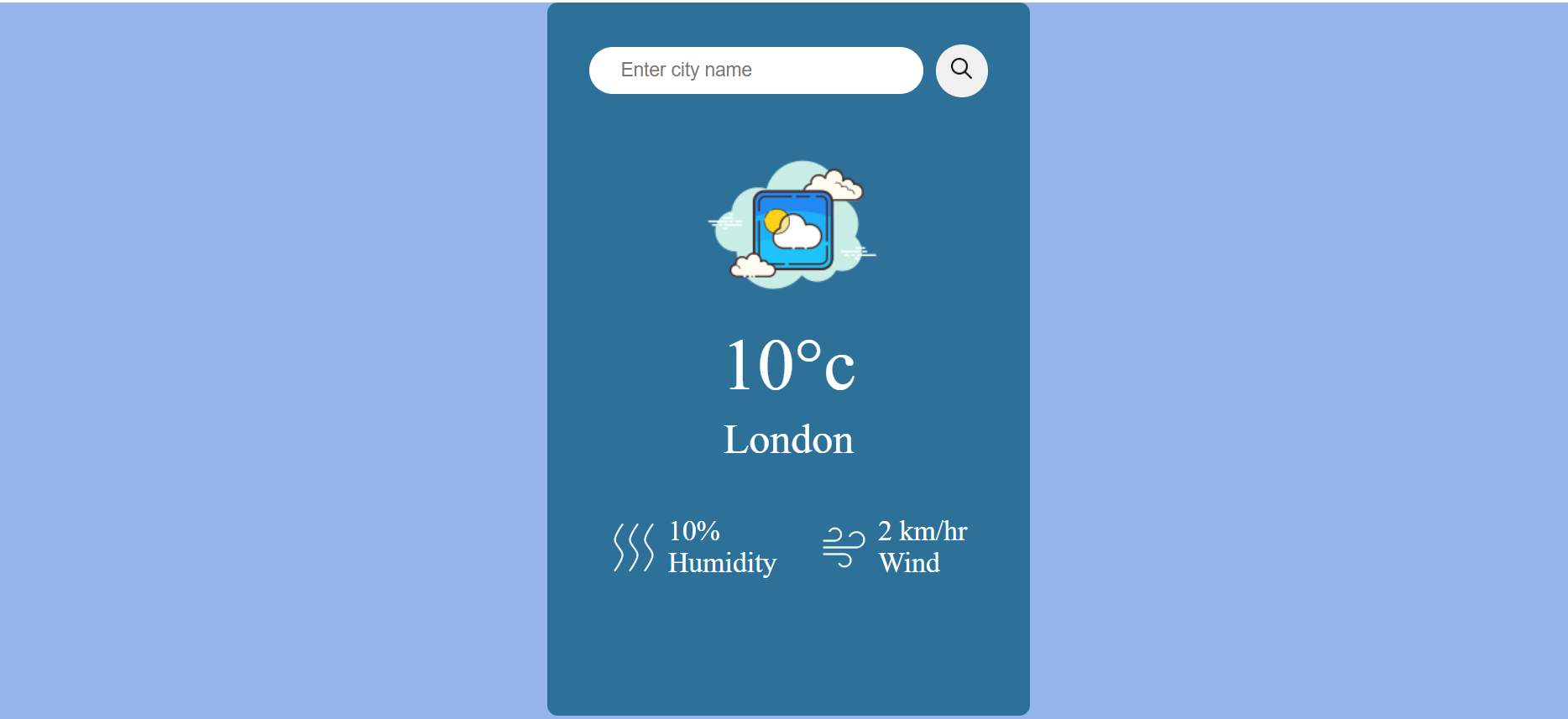 A Weather App